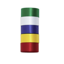 테이프컷팅식용 오색 컷팅테잎 세트, 혼합색상, 2세트