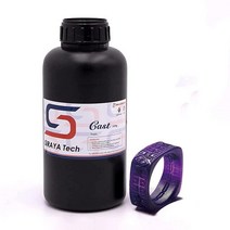 Siraya Tech 캐스트 3D 프린터 레진 캐스팅용 LCD UV 경화 레진 쉬운 인쇄 사용 연소 고해상도 405nm 광폴리머 레진 주얼리 금속 부품 제작용 (퍼플 1kg), 1000g_Purple