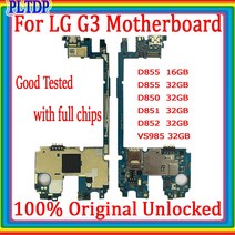 [해외] LG G3 D855 D850 D851 D852 VS985 마더 보드 용 공식 버전 LG G3 마더 보드 용 16GB32GB 오리지널 배송, VS985 32GB