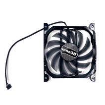 그래픽 카드 쿨러 냉각 팬 CF-12915S 4PIN Nvidia GTX1060 ITX GPU INNO3D 750, 01 CF 12915S