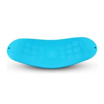 밸런스보드 서핑 인도보드 중심잡기 코어 균형운동 abs 요가 트위스터 피트니스 허리 wriggling plate dance wobble borad disk pad 체육관 홈, 파란색