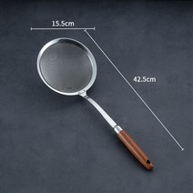 숟가락 콩물 여과망 체, [두꺼운 사망] 샤빌리 스푼 16#