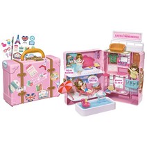 주식회사영실업 [미미월드] 리틀미미 여행가자 가방호텔, 단일옵션