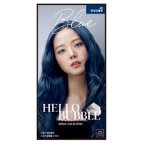 미쟝센 올뉴 헬로버블 염모제, 8개, 4B 웨일딥블루