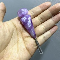 배관자제 스토퍼 물담뱃대 시샤 스토퍼 Tobbacco 보울/실리콘 호스 피어싱 플러그 도구 흡연 파이프 Nargu, 03 purple