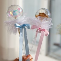 LED 한송이 졸업 꽃다발 학사모 홀로그램장미 금장미, 02 무장식 홀로그램장미