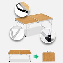 캠핑 차박 아이책상 접이식 2단테이블 베드테이블 캠핑테이블 피크닉