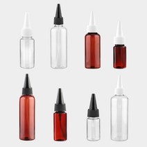 스프레이 공병 향수 용기 플라스틱 화장품 여행용병, 05. 100ml 투명 (화이트캡)