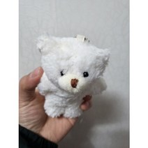 키링 귀여운 곰인형 펭귄 토끼 인형 곰돌이, 화이트곰