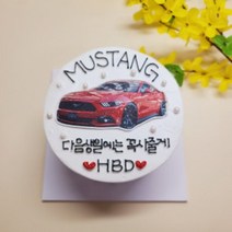 자동차케이크 포토 전국 택배로 받아보는 수제 맞춤 주문제작 레터링케익 서울 부산 배송, 크림치즈 - 레드벨벳시트, 미니