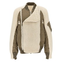 Sacai 니트인서트 봄버자켓
