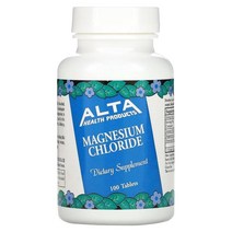 Alta Health (알타 헬스) Alta Health 염화 마그네슘 100 정, 3개