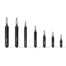 Nako. 텅스텐 스키니 드롭 샷 웨이트 낚시 리그용 싱커 키트 (3/16온스 - 10팩), Skinny, 3/8 oz - 10 Pack