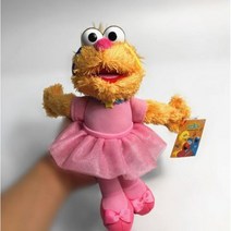 웃는엘모인형 엘모 굿즈 Elmo 세서미 스트리트 애착인형 20cm 만화 인형 애니메이션 쿠키, pink