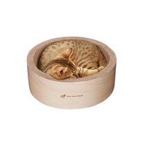 37cm 다둥이 반려묘 스크래쳐 휴식 침대 예쁜고양이박스집 스크래쳐평판형 길냥이집 고양이동굴 실속형