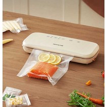 진공 비닐 포장기 압축팩 음식 장기 보관 푸드 세이버, 진공백 20개