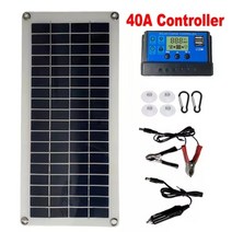아파트태양광패널 미니 주차장 무소음 3kw 바상 가정용 옥상 태양광패널 집열판 발전기, 40a