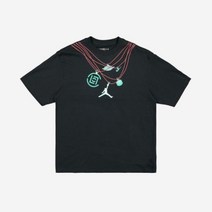 조던 x 클랏 숏슬리브 티셔츠 블랙 아시아