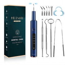 HULMAY 초음파치석제거기 M3U/M5 가정용 치아셀프스케일링 구강세척기 전동 치석제거, M5-블루