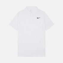 나이키 반팔티 코트 드라이핏 테니스 카라티 화이트 DH0858-100