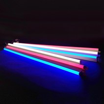 (주)블루앤엘이디 컬러 LED T5 900mm 15w 슬림바 간접조명 형광등 대체, 1개, 블루