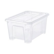 삼라 수납함 뚜껑포함 5L, 투명5L