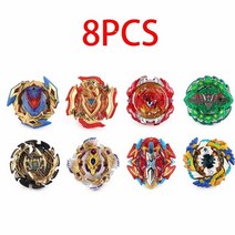 탑스 세트 발사대 Beyblade Toys With Starter and Arena Bayblade 금속 신 버스트 Bey Blade Blades, [26] SZTL-8PCS-3