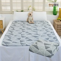 한일의료기 한일매직 노르딕그레이 워셔블 전기요 YG-00102, 그레이, 더블(135 x 180cm)