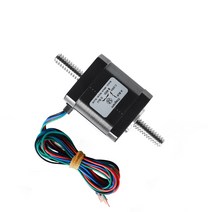 NEMA 17 비 캡 티브 스테퍼 모터 34mm 0.28Nm 1.0A Tr8 * 8 리드 스크류가있는 선형, 01 100mm Tr8-8