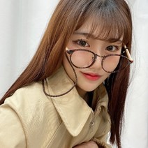 하리몽드 가죽 꼬임 체인줄 안경줄 (3color)