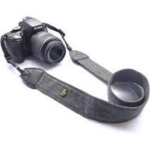 코튼 페브릭 미러리스 DSLR 카메라 목 넥 스트랩 캐논