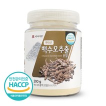 백세식품 백수오추출분말 200g HACCP 인증제품, 2병