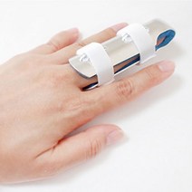 하이메디 손가락부목 핑거 스프린트 손가락 커버 알루미늄 깁스 보호대 M(75mm), 1개