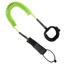 서프 리쉬코드 서핑용품 리쉬코드끈 3m tpu 탄성 코일 스탠드 업 패들 보드 보드 °, 스타일 1 그린