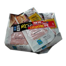 목우촌 프라임 식빵위의 네모햄330g(110g X 3입) 아이스포장무료, 3개입, 110g