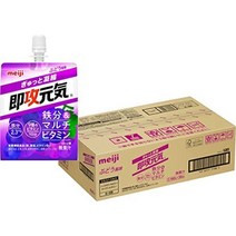 철분 일본 직구 【볼 판매】메이지 즉공 건강 젤리 철분 amp멀티 비타민 27, 180g×36개