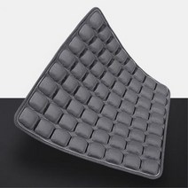 사무실 가게 자동차 에어쿠션 커플방석 사각벤치 북카페 거실방석 쿠션방석, 색상_로열블랙 로열블랙, 상세페이지 참조