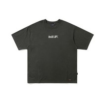 ROMANTIC CROWN 리센츠 에센셜 로고티_차콜 RECENT LOGO TEE_CHARCOAL