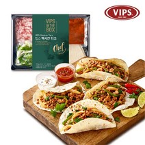 빕스 멕시칸 타코 밀키트 2인분, 550g, 2개