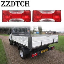이베코 화물차 추레라 라이트 후미등 전조등 사이드램프 테일램프 iveco 데일리 트럭 테일 램프 용 1 pcs 24v 트럭 테일 램프 e 승인 69500026 69500032, 왼쪽, 협력사