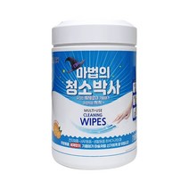 마법의청소박사 향균 세정티슈 1714, 중형 150매 원통형, 1통