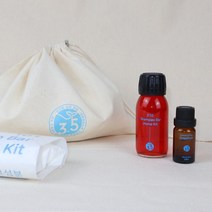 삼쩜오 탄소중립 샴푸바 만들어 쓰기 키트 (가정용 95g 3개 분량), 페퍼민트, 보라색