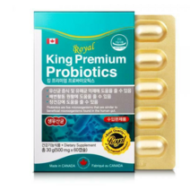 킹 프리미엄 프로바이오틱스 생유산균, 60정, 1개