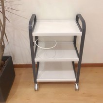 이동식선반 트롤리딜레마 트롤리젤리 원목트롤리 이동식선반 3단트롤리 틈새수납장 이동식트롤리 젤리 이케아트롤리 이동식트롤리, 45x30x84cm, 공식 표준 분배, 568-141프리미엄그레이