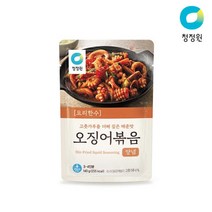 (청정원) 요리한수 오징어볶음양념140g x8개, 단품