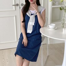 수키 다크 컬러 나시 원피스 1099631