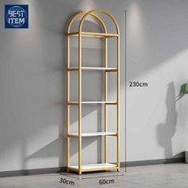 전시대 소품 마트 진열장 화장품 매대 진열 매장, C타입 레이어드 롱60높이230