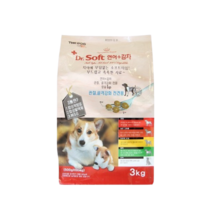 더독 닥터소프트 연어 + 감자 소프트사료, 3개, 3kg, 연어+감자