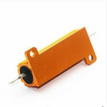 1ohm / 2ohm/4 50W 와트 전력 금속 저항 알루미늄 쉘 튜브 앰프 테스트 더미로드 1R 2R 4R 8R, 05 10ohm