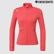 데상트 슬림핏 여성 트레이닝 집업 SN122PFT11 RED
